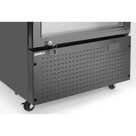
Vienų durų barinis šaldytuvas su apšviestu skydeliu 254 l 250 W
