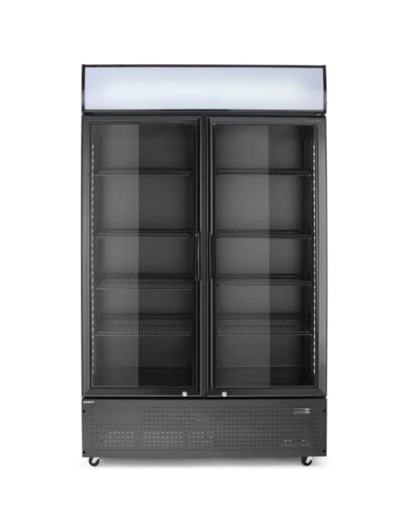 
2 durų baro šaldytuvas su apšviestu skydeliu 512 l 510 W
