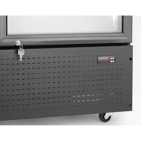 
2 durų baro šaldytuvas su apšviestu skydeliu 512 l 510 W
