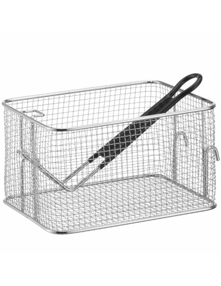 
Elektrinės gruzdintuvės krepšelis su rankena 8 l 238x190x140 mm

