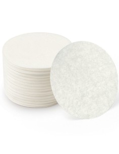 
Popieriniai įklotai mėsainių presui, 100 mm skersmens - 1550 vnt.
