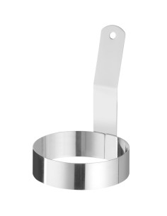 
Žiedinė kepimo forma su rankena, PLIENINĖ, 88 mm skersmens
