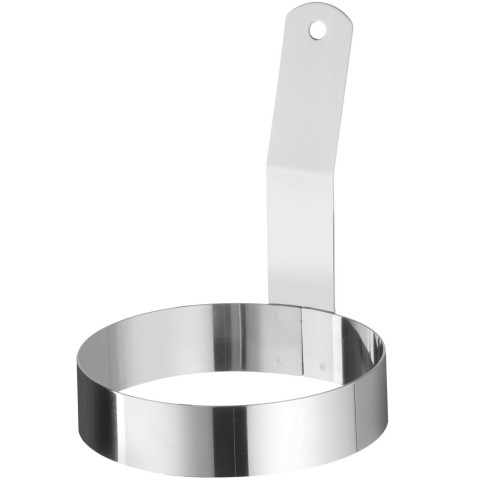 
Žiedinė kepimo forma su rankena, PLIENINĖ, 103 mm skersmens
