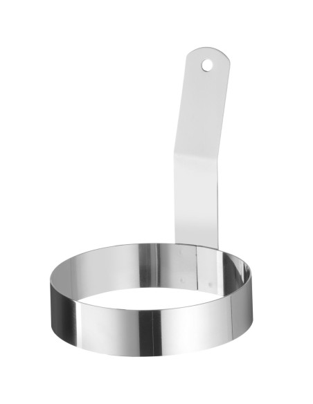 
Žiedinė kepimo forma su rankena, PLIENINĖ, 103 mm skersmens
