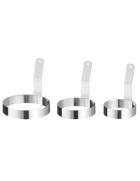 
Žiedinė kepimo forma su rankena, PLIENINĖ, 128 mm skersmens
