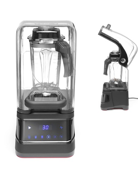 
Barmeno trintuvas su jutikliniu valdymu, garsui nepralaidžiu korpusu, ąsočiu be BPA, 2,5 l, 1680 W
