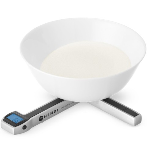 
Sulankstomos virtuvinės svarstyklės maitinimo reikmėms iki 5 kg LCD
