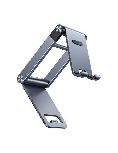 Sulankstomas stovas išmaniųjų telefonų stovas pilkas telefono stovas Sulankstomas stovas išmaniųjų telefonų stovas pilkas telefono stovas