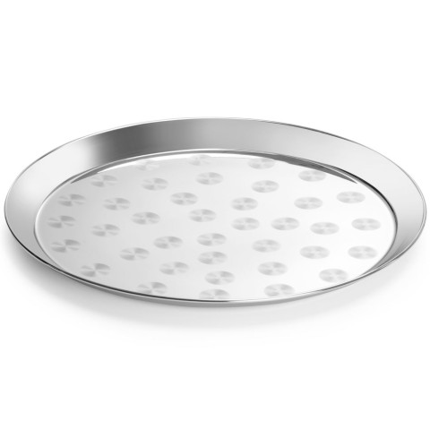 
Apvalus plieninis serviravimo padėklas, skersmuo 360x24 mm
