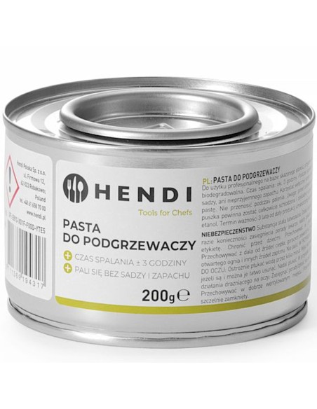 
Etanolio maisto šildymo pasta 200 g - 72 skardinės
