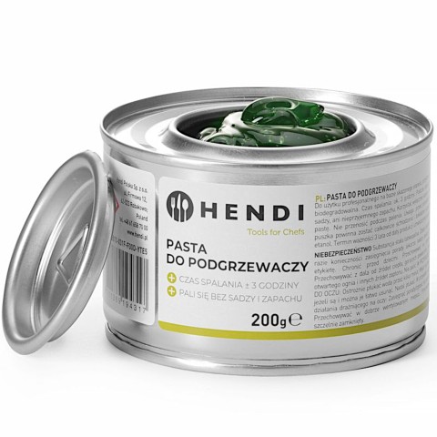 
Etanolio maisto šildymo pasta 200 g - 72 skardinės
