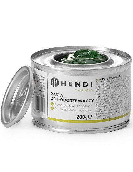 
Etanolio maisto šildymo pasta 200 g - 72 skardinės

