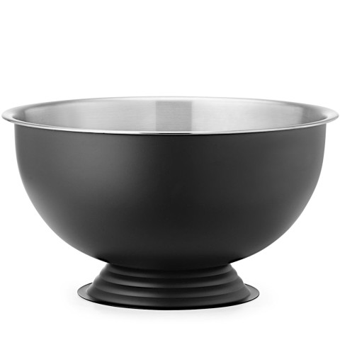 
Plieninis šampano punšo dubuo, 13 l, skersmuo 393x214 mm - juodas
