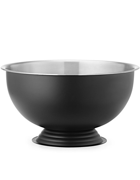 
Plieninis šampano punšo dubuo, 13 l, skersmuo 393x214 mm - juodas
