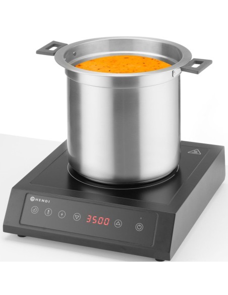 
Elektrinis sriubos termosas WATERLESS 10 l 450 W - juodas
