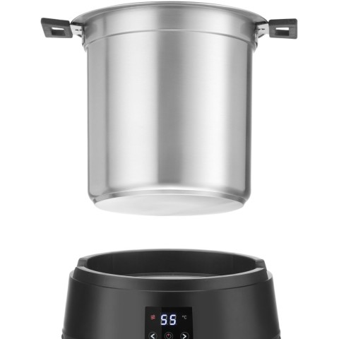 
Elektrinis sriubos termosas WATERLESS 10 l 450 W - juodas
