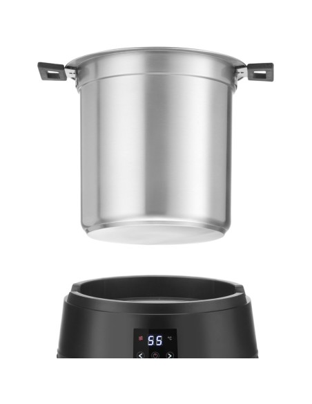 
Elektrinis sriubos termosas WATERLESS 10 l 450 W - juodas
