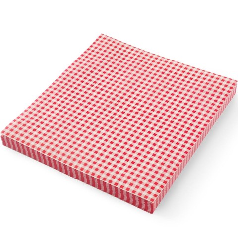 
Pergamentinis popierius užkandžiams ir bulvytėms fri 20x25 cm languotas raštas - 500 vnt.
