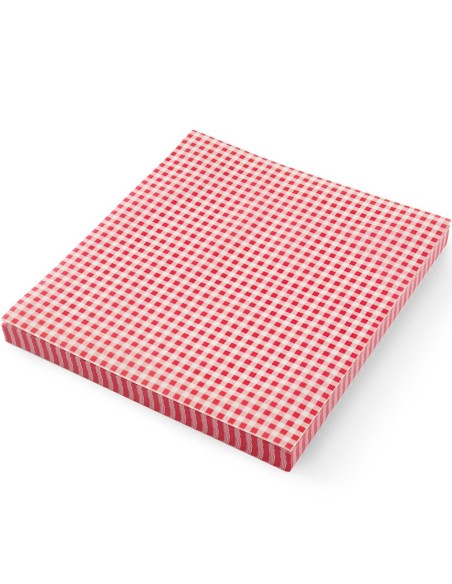 
Pergamentinis popierius užkandžiams ir bulvytėms fri 20x25 cm languotas raštas - 500 vnt.
