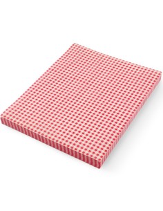 
Pergamentinis popierius užkandžiams ir bulvytėms fri 25x35 cm languotas raštas - 500 vnt.
