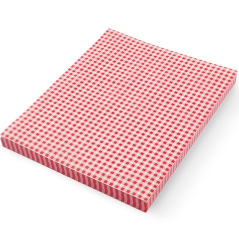 
Pergamentinis popierius užkandžiams ir bulvytėms fri 25x35 cm languotas raštas - 500 vnt.
