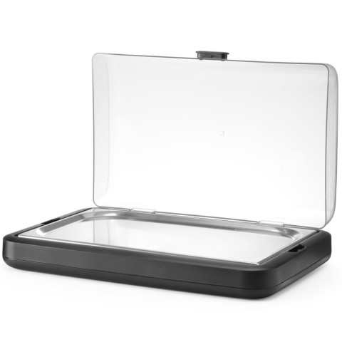 
UNIQ GN 1/ 1 vitrina su aušinimo įdėklu - juoda
