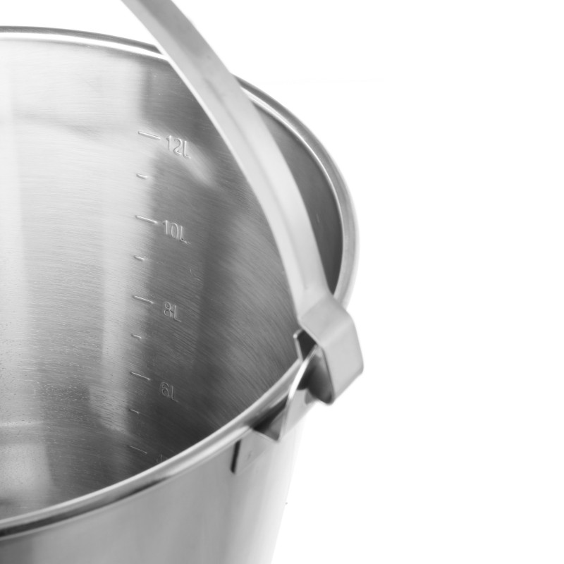 Plieninis gastronominis kibiras su žiedu - Hendi 516706