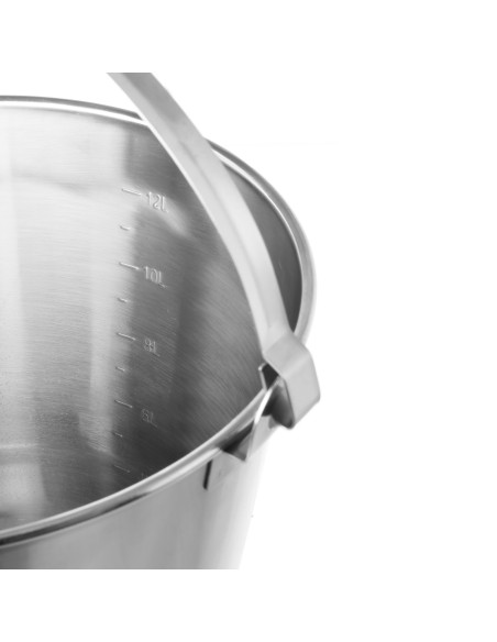 Plieninis gastronominis kibiras su žiedu - Hendi 516706