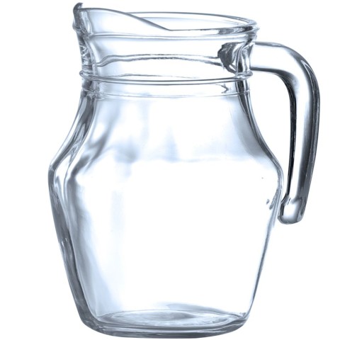 
Stiklinis ąsotis vandeniui, sultims, gėrimams 0,5 l
