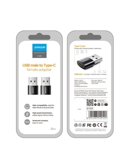 
USB-C - USB-A adapteris - 2 vnt.
