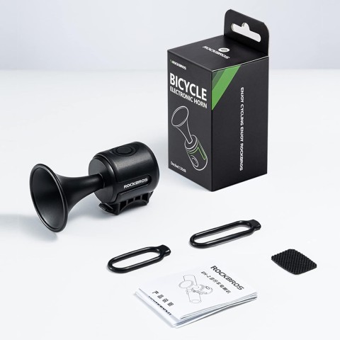 
Elektroninis dviračio skambutis 120 dB - juodas
