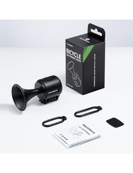 
Elektroninis dviračio skambutis 120 dB - juodas
