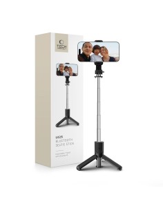 
Asmenukių lazda su „Bluetooth“ trikoju iki 72 cm - juoda
