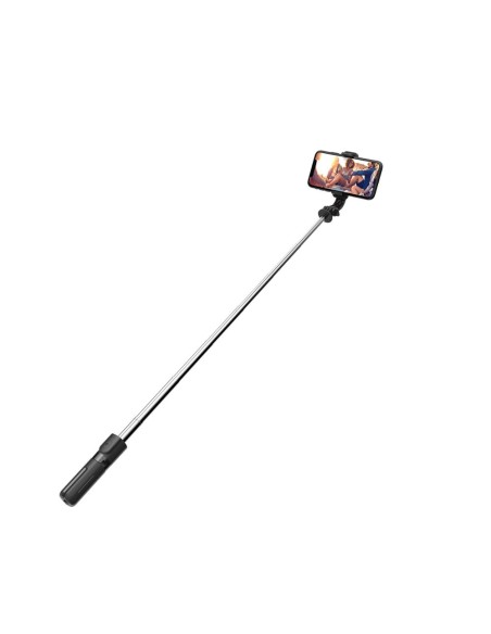 
Asmenukių lazda su „Bluetooth“ trikoju iki 72 cm - juoda

