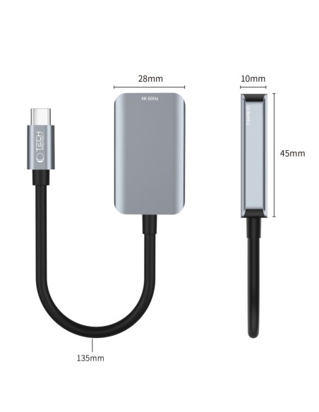 
USB-C į HDMI 4K 60Hz adapteris – juodas
