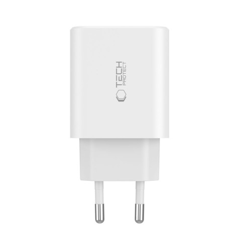 
NC30W 2x USB-C USB-A 30W sieninis įkroviklis – juodas

