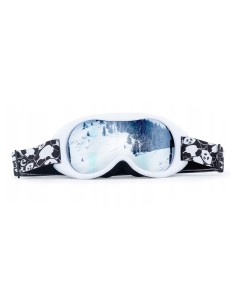 
„Panda UV400“ vaikų slidinėjimo akiniai – juodi ir balti
