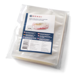 Maišeliai Sous vide virimo ir kamerinėms vakuuminio pakavimo mašinoms 150x250mm 100vnt.