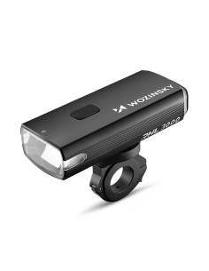 
Priekinis dviračio žibintas su USB-C laidu, 3000 lm – juodas
