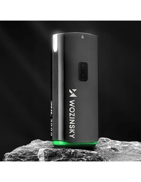 
Priekinis dviračio žibintas su USB-C laidu, 3000 lm – juodas
