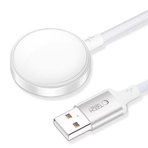 
„Apple Watch“ USB-A 3W 1m belaidis įkroviklis – baltas
