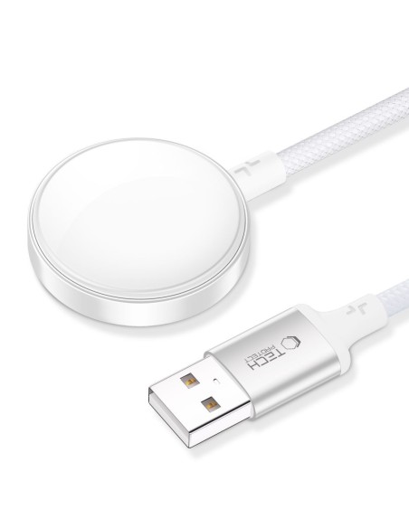 
„Apple Watch“ USB-A 3W 1m belaidis įkroviklis – baltas
