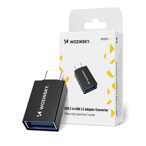 
USB-C į USB-A 10Gb/ s adapteris – juodas
