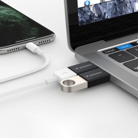 
USB-C į USB-A 10Gb/ s adapteris – juodas
