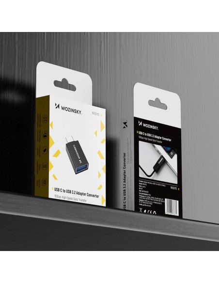 
USB-C į USB-A 10Gb/ s adapteris – juodas
