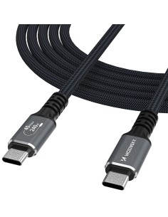 
„Thunderbolt 4“ USB-C laidas 240 W 4K 1 m – juodas
