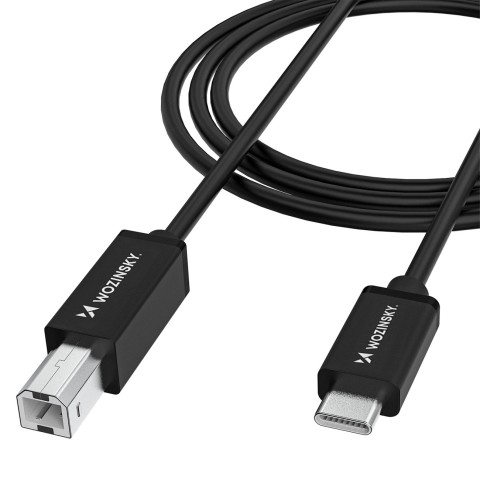 
Spausdintuvo ir skenerio laidas USB-B - USB-C 1m - juodas
