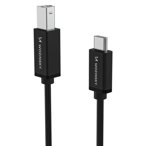 
Spausdintuvo ir skenerio laidas USB-B - USB-C 1m - juodas
