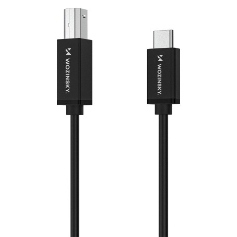 
Spausdintuvo ir skenerio laidas USB-B - USB-C 1m - juodas
