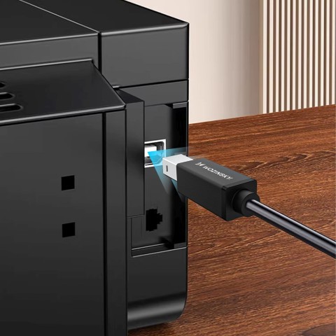 
Spausdintuvo ir skenerio laidas USB-B - USB-C 1m - juodas
